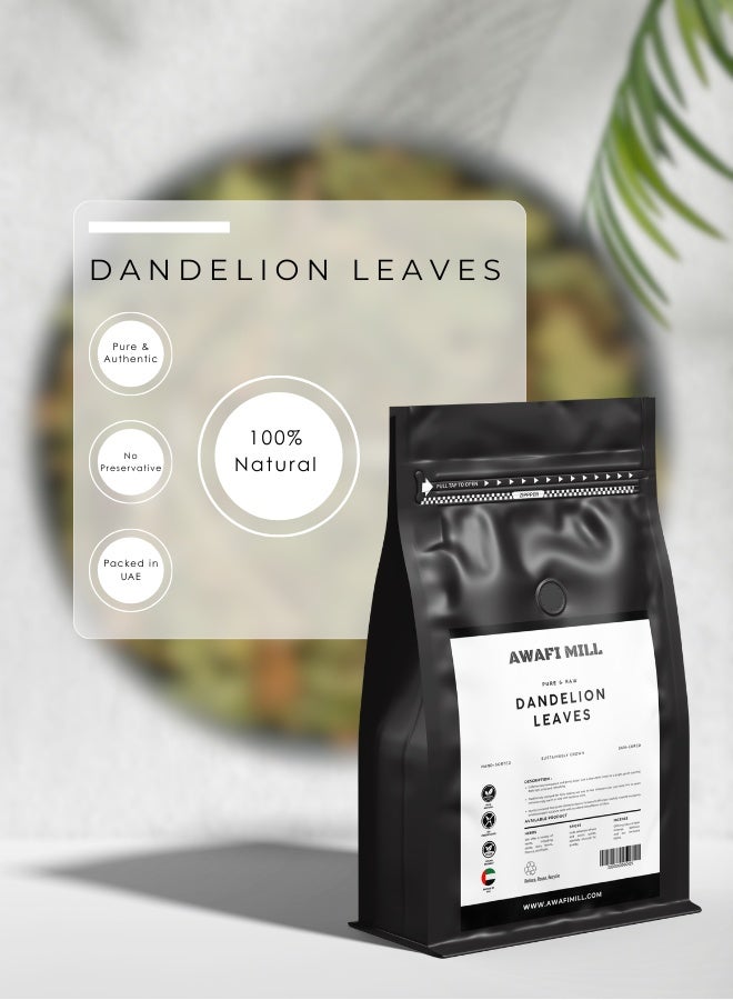AWAFI MILL Dandelion Leaves 100g | Dried Dandelion Greens | Bold Herbal Brew | Loose Leaf - Image 3
